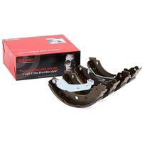 BREMBO Bremsbacken ESSENTIAL LINE mit Handbremshebel S 68 523 Trommelbremsbacken,Bremsbackensatz RENAULT,NISSAN,DACIA,Clio IV Schrägheck (BH_) von BREMBO