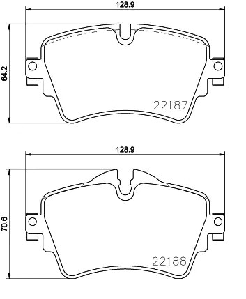 BREMBO Bremsbelagsatz BMW,MINI P 06 092 34106885503,6863293,6885503 34106874034,34116860017,34118843654,8843654,34106863293 von BREMBO