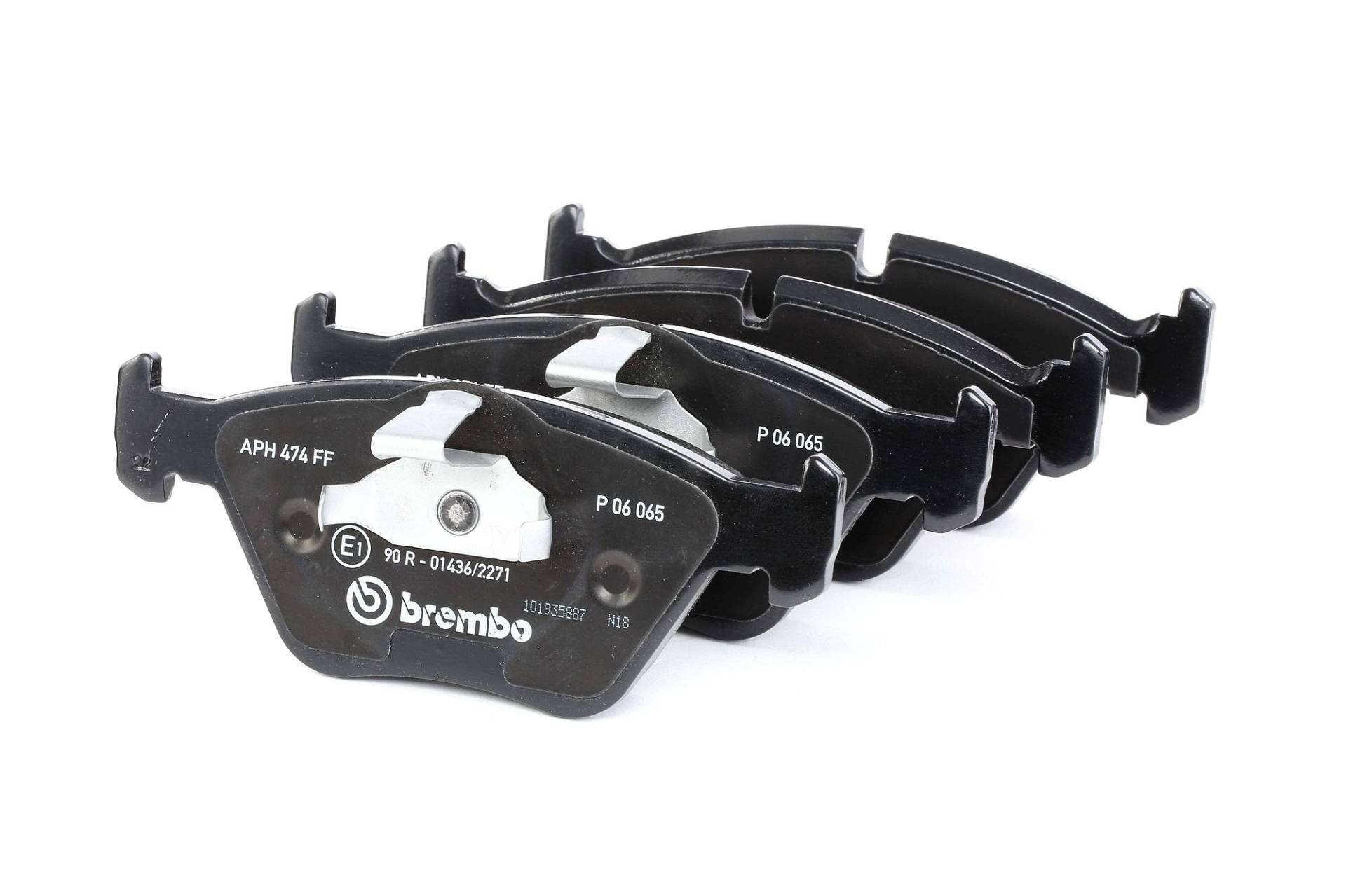 BREMBO Bremsbelagsatz BMW P 06 065 34112157590,34116761278,34116761280 7592D947,34111164627,34111164629,34112157586 von BREMBO