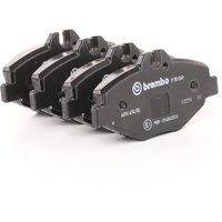 BREMBO Bremsbelagsatz PRIME LINE inkl. Verschleißwarnkontakt P 50 049 Bremsbeläge,Bremsklötze MERCEDES-BENZ,E-Klasse Limousine (W211) von BREMBO