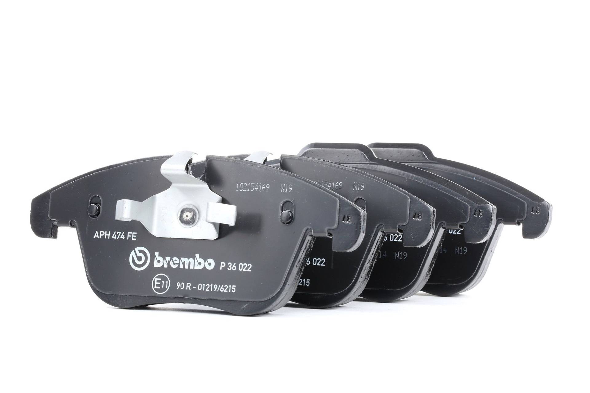 BREMBO Bremsbelagsatz JAGUAR,MG,DAIMLER P 36 022 C2C35612,C2C39929,C2C42014 10598868,10248966,8358D1241,C2C039929,C2C27290 von BREMBO