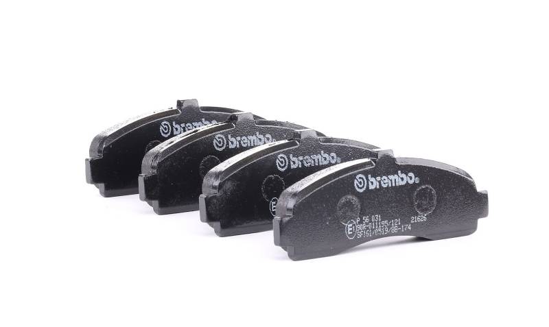 BREMBO Bremsbelagsatz NISSAN P 56 031 4106099B25,4106099B26,41060BF625 416099B26,410601F025,410606F625,410606F626 von BREMBO