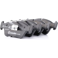 BREMBO Bremsbelagsatz PRIME LINE für Verschleißwarnanzeiger vorbereitet P 06 024 Bremsbeläge,Bremsklötze BMW,WIESMANN,ALPINA,3 Limousine (E46) von BREMBO