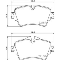 BREMBO Bremsbelagsatz PRIME LINE für Verschleißwarnanzeiger vorbereitet P 06 092 Bremsbeläge,Bremsklötze BMW,MINI,2 Gran Tourer (F46),X1 (F48) von BREMBO