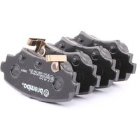 BREMBO Bremsbelagsatz PRIME LINE mit akustischer Verschleißwarnung P 49 049 Bremsbeläge,Bremsklötze MAZDA,3 Schrägheck (BM, BN),3 Limousine (BM, BN) von BREMBO