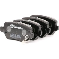 BREMBO Bremsbelagsatz PRIME LINE mit akustischer Verschleißwarnung P 59 038 Bremsbeläge,Bremsklötze OPEL,KIA,CHEVROLET,Corsa C Schrägheck (X01) von BREMBO