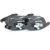 BREMBO Bremsbelagsatz PRIME LINE inkl. Verschleißwarnkontakt P 85 075 Bremsbeläge,Bremsklötze VW,AUDI,SKODA,Golf V Schrägheck (1K1),TOURAN (1T1, 1T2) von BREMBO