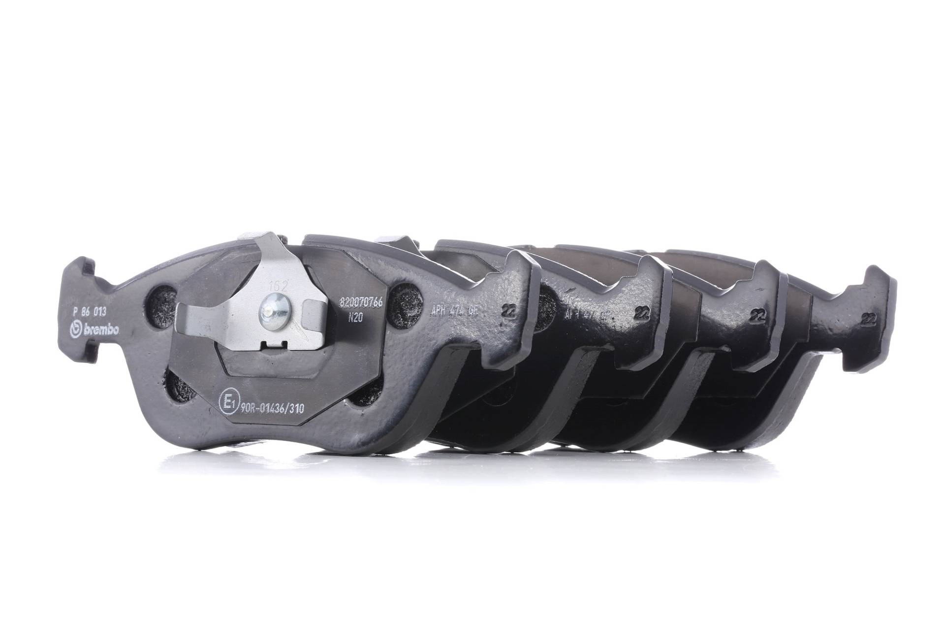 BREMBO Bremsbelagsatz VOLVO P 86 013 271587,271859,31341243 2718591,30793799,9485593,94855930,30648383,7494D618,2715878,2723430,3064838,30648381 von BREMBO