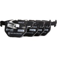 BREMBO Bremsbelagsatz XTRA LINE für Verschleißwarnanzeiger vorbereitet P 06 039X Bremsbeläge,Bremsklötze BMW,3 Touring (E91),3 Limousine (E90) von BREMBO
