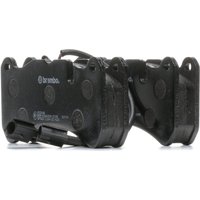 BREMBO Bremsbelagsatz PRIME LINE inkl. Verschleißwarnkontakt P 23 186 Bremsbeläge,Bremsklötze ALFA ROMEO,GIULIA (952_),Stelvio (949_) von BREMBO