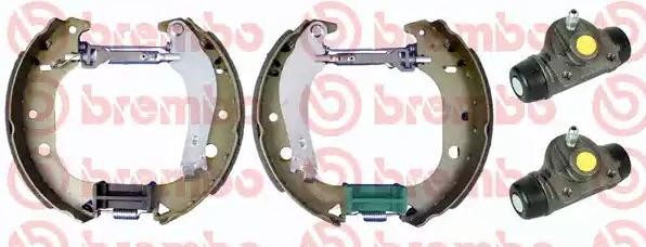 BREMBO Bremsensatz, Trommelbremse FIAT K 23 059 7083041,77362452,98845054 7082149 von BREMBO