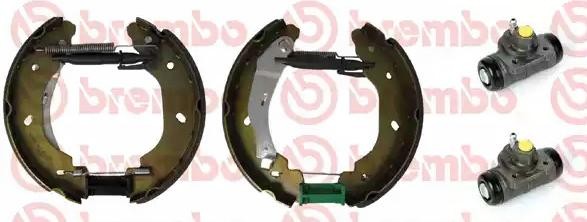 BREMBO Bremsensatz, Trommelbremse FORD K 24 068 4110584,1C152B256AC von BREMBO