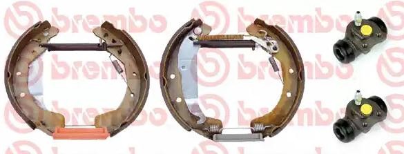 BREMBO Bremsensatz, Trommelbremse OPEL K 59 037 von BREMBO