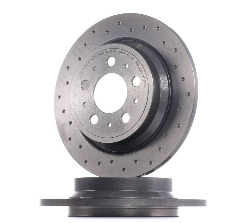 BREMBO Bremsscheibe VOLVO 08.7765.1X 94341670,94341674,314718210 Bremsscheiben,Scheibenbremsen 9434167 von BREMBO