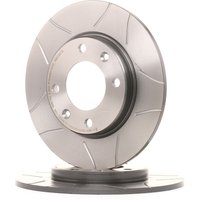 BREMBO Bremsscheibe geschlitzt 08.5334.75 Bremsscheiben,Scheibenbremsen PEUGEOT,CITROËN,206 Schrägheck (2A/C),206 CC (2D),207 (WA_, WC_) von BREMBO