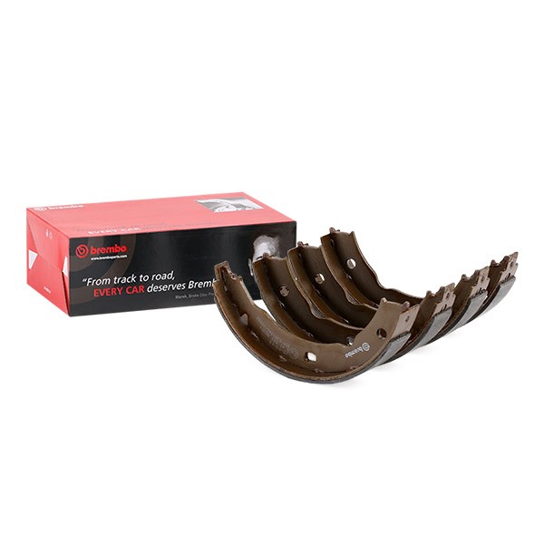 BREMBO Handbremsbeläge PEUGEOT,LOTUS S 61 540 4241J7,4241K4,4241K9 Handbremsbacken,Bremsbackensatz, Feststellbremse A132J6046F,4241J2 von BREMBO