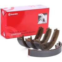 BREMBO Handbremsbeläge ESSENTIAL LINE S 86 511 Handbremsbacken,Bremsbackensatz, Feststellbremse VOLVO,V70 II (285),XC90 I (275),V70 III (135) von BREMBO