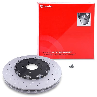 Brembo 1x Bremsscheibe [Hersteller-Nr. 09.B781.13] für Opel, Vauxhall von BREMBO