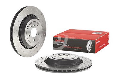 Brembo 1x Bremsscheibe [Hersteller-Nr. 09.C660.11] für Mercedes-Benz von BREMBO