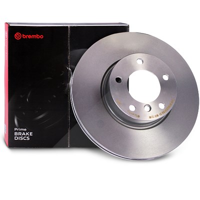 Brembo 1x Bremsscheibe belüftet vorne [Hersteller-Nr. 09.B337.21] für BMW von BREMBO