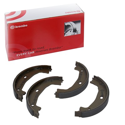 Brembo Bremsbackensatz Feststellbremse [Hersteller-Nr. S06510] für BMW von BREMBO