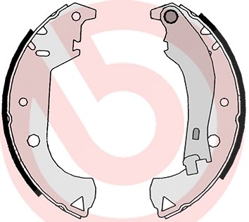 Brembo Bremsbackensatz [Hersteller-Nr. S23524] für Fiat von BREMBO