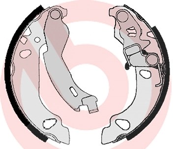 Brembo Bremsbackensatz [Hersteller-Nr. S23522] für Fiat von BREMBO