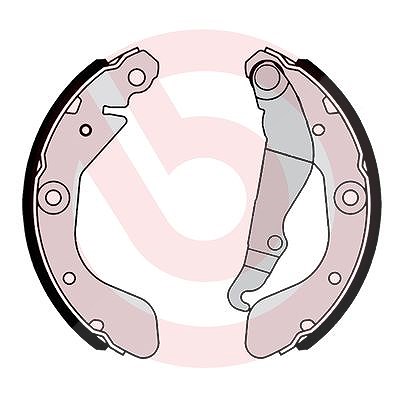 Brembo Bremsbackensatz [Hersteller-Nr. S10519] für Chevrolet von BREMBO