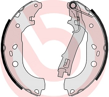 Brembo Bremsbackensatz [Hersteller-Nr. S23533] für Citroën, Fiat, Peugeot von BREMBO