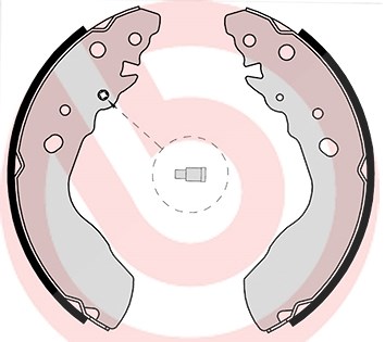 Brembo Bremsbackensatz [Hersteller-Nr. S79522] für Suzuki von BREMBO