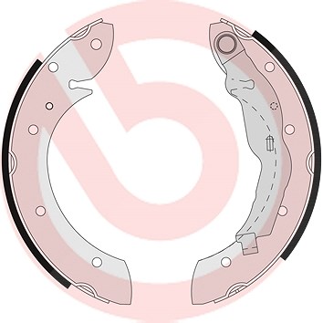 Brembo Bremsbackensatz [Hersteller-Nr. S68521] für Renault von BREMBO