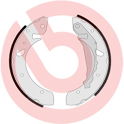 Brembo Bremsbackensatz [Hersteller-Nr. S83507] für Toyota von BREMBO