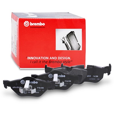 Brembo Bremsbeläge hinten (Satz) [Hersteller-Nr. P06038] für BMW von BREMBO