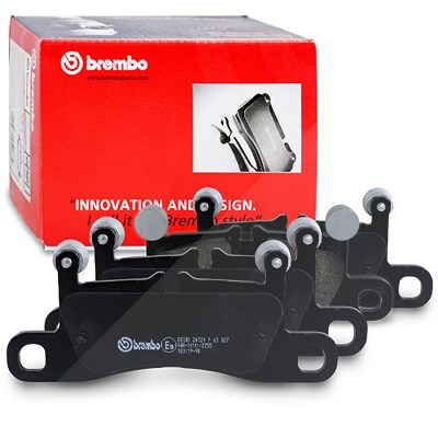 Brembo Bremsbelagsatz hinten [Hersteller-Nr. P65027] für Porsche, VW von BREMBO