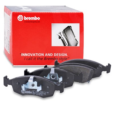 Brembo Bremsbelagsatz Vorderachse [Hersteller-Nr. P11031] für Fiat, Chrysler, Lancia von BREMBO