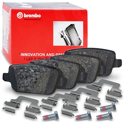 Brembo Bremsbelagsatz hinten [Hersteller-Nr. P24075] für Ford von BREMBO