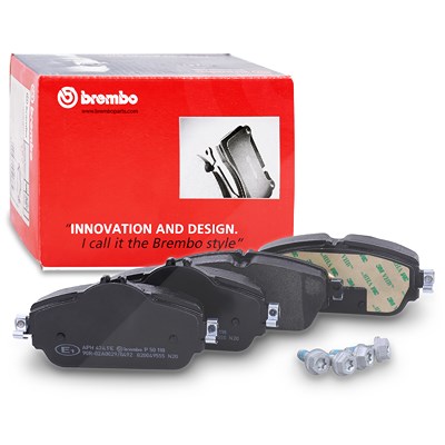 Brembo Bremsbelagsatz Vorderachse [Hersteller-Nr. P50118] für Mercedes-Benz von BREMBO