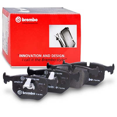 Brembo Bremsbelagsatz Hinterachse [Hersteller-Nr. P06044] für BMW, Land Rover von BREMBO