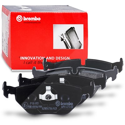 Brembo Bremsbelagsatz Hinterachse [Hersteller-Nr. P06013] für BMW, Wiesmann von BREMBO