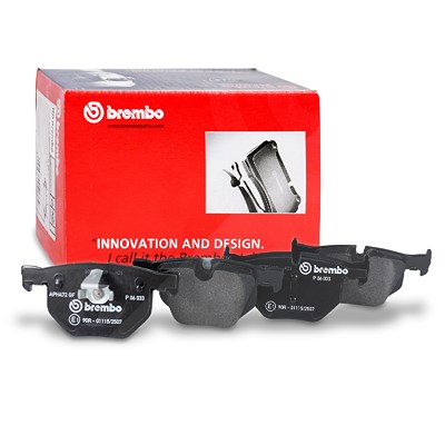 Brembo Bremsbelagsatz Hinterachse [Hersteller-Nr. P06033] für BMW von BREMBO