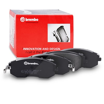 Brembo Bremsbelagsatz Vorderachse [Hersteller-Nr. P78013] für Subaru von BREMBO