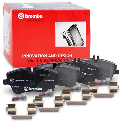 Brembo Bremsbelagsatz vorne [Hersteller-Nr. P50045] für Mercedes-Benz von BREMBO