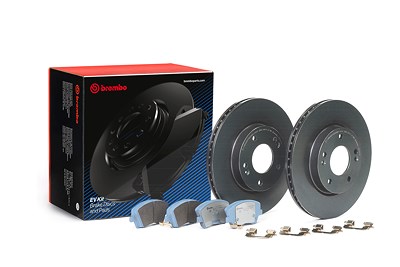 Brembo Bremsensatz, Scheibenbremse [Hersteller-Nr. KT08013] für Hyundai von BREMBO