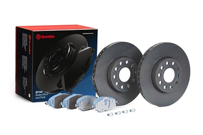 Brembo Bremsensatz, Scheibenbremse [Hersteller-Nr. KT08024] für VW von BREMBO