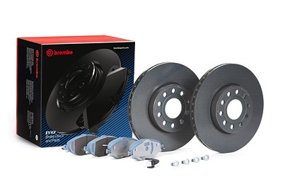 Brembo Bremsensatz, Scheibenbremse [Hersteller-Nr. KT08038] für VW von BREMBO