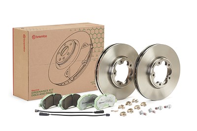 Brembo Bremsensatz, Scheibenbremse [Hersteller-Nr. KT10011] für Ford von BREMBO