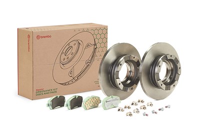 Brembo Bremsensatz, Scheibenbremse [Hersteller-Nr. KT10013] für Ford von BREMBO