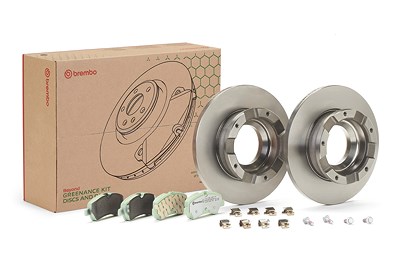 Brembo Bremsensatz, Scheibenbremse [Hersteller-Nr. KT10060] für Ford von BREMBO