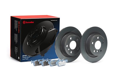 Brembo Bremsensatz BEYOND EV hinten [Hersteller-Nr. KT08012] für BMW von BREMBO