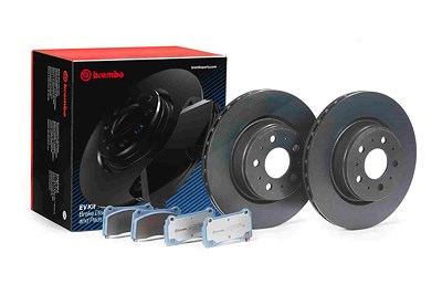 Brembo Bremsensatz BEYOND EV vorne [Hersteller-Nr. KT08001] für Tesla von BREMBO